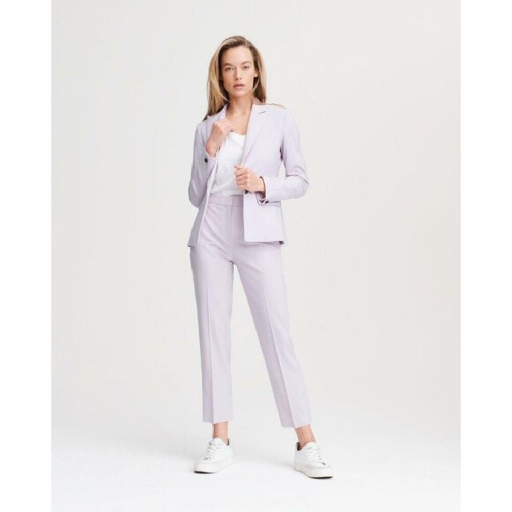 Rag & Bone Pants Poppy Lilac Wool High Rise Dress Pants Trousers SZ 6 NWT $395
